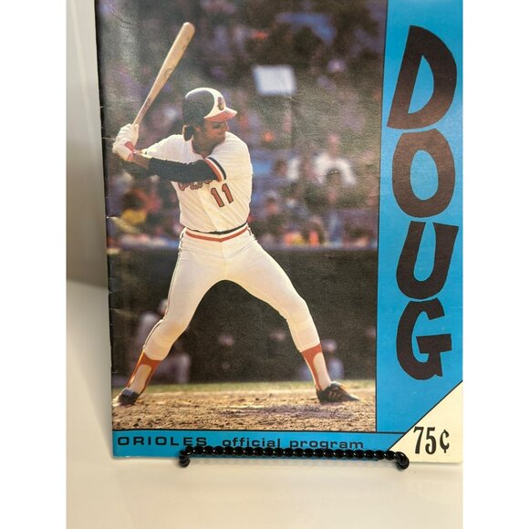 VTG 1979 Baltimore Orioles Official Program | Doug DeCinces Cover | World Series - Picture 2 of 4
